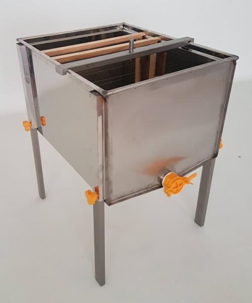 Rechteckiger Entdeckelungstank, Edelstahl - 625X425X440mm